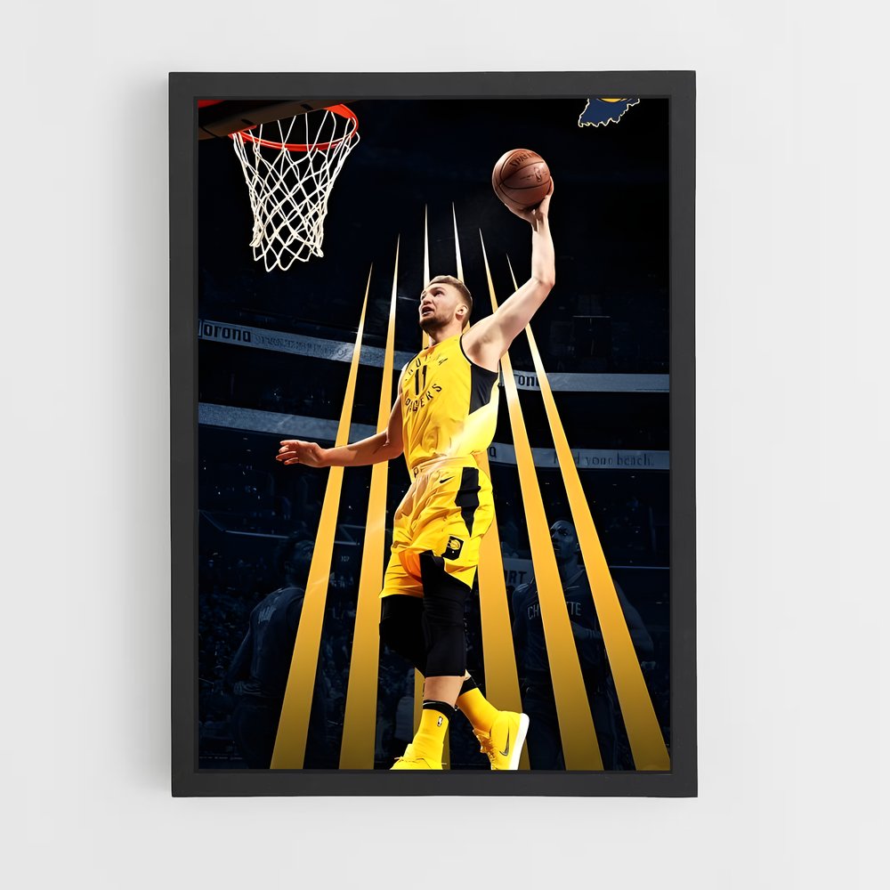Poster L'Envol de Sabonis – affiche Basketball (vue 2)